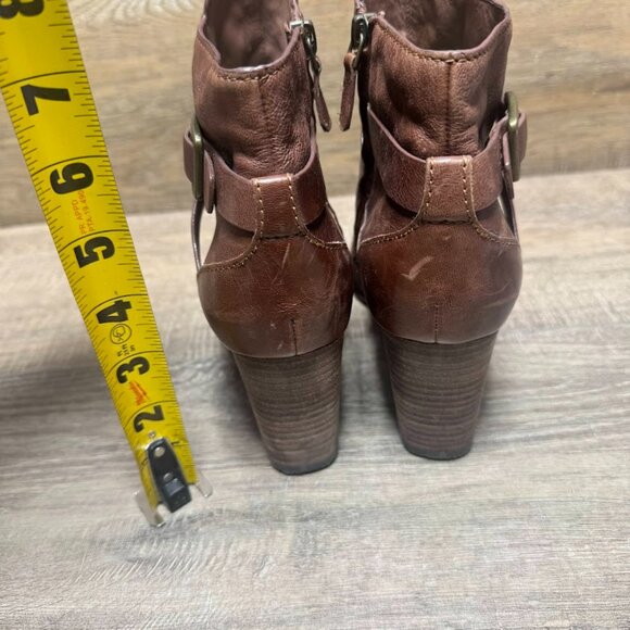 Cole Haan Grand OS Brown Leather Bootie Women's Size 7.5 - Picture 3 of 7